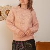 PRÊT-À-PORTER LES PETITES BOMBES | Pull Galeane Rose