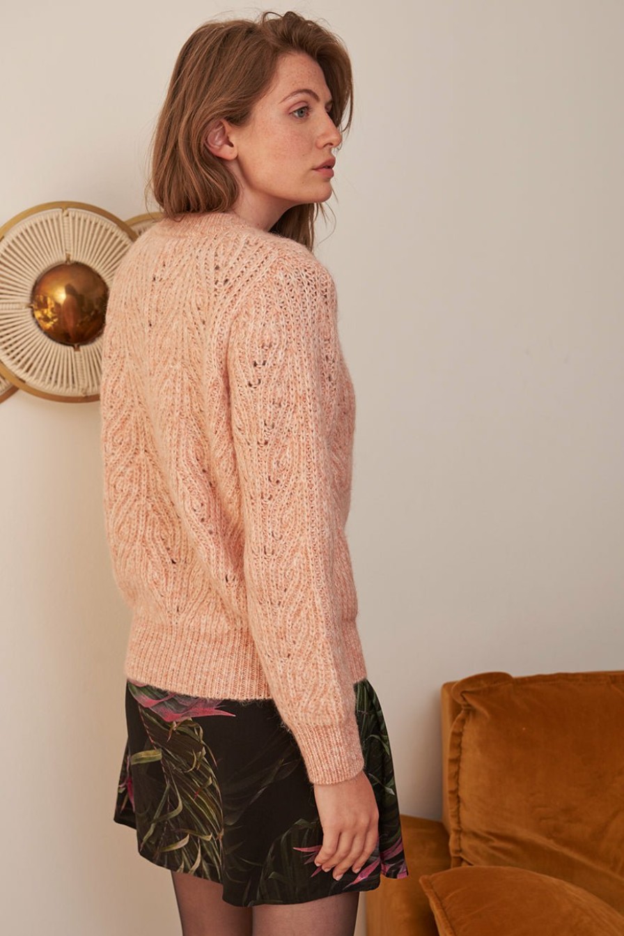 PRÊT-À-PORTER LES PETITES BOMBES | Pull Galeane Rose