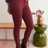 PRÊT-À-PORTER LES PETITES BOMBES | Pantalon Jamila Bordeaux