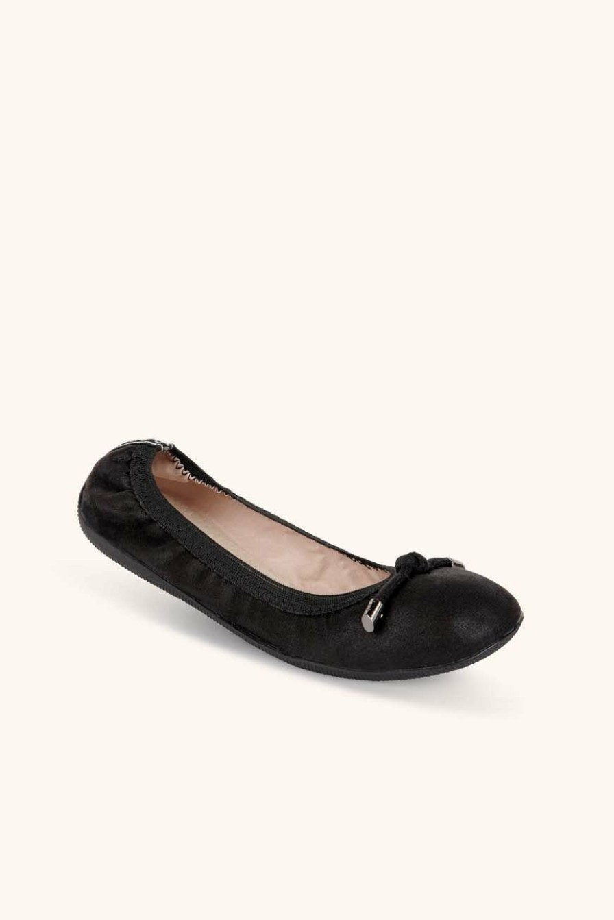 CHAUSSURES LES PETITES BOMBES | Ballerines Ava Noir Metal