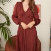 PRÊT-À-PORTER LES PETITES BOMBES | Robe Gwenaelle Chocolat