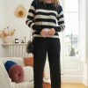 PRÊT-À-PORTER LES PETITES BOMBES | Pull Giuseppa Noir Beige