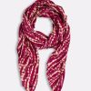 ACCESSOIRES LES PETITES BOMBES | Foulard Coryse Mistral Print Prune Mistral