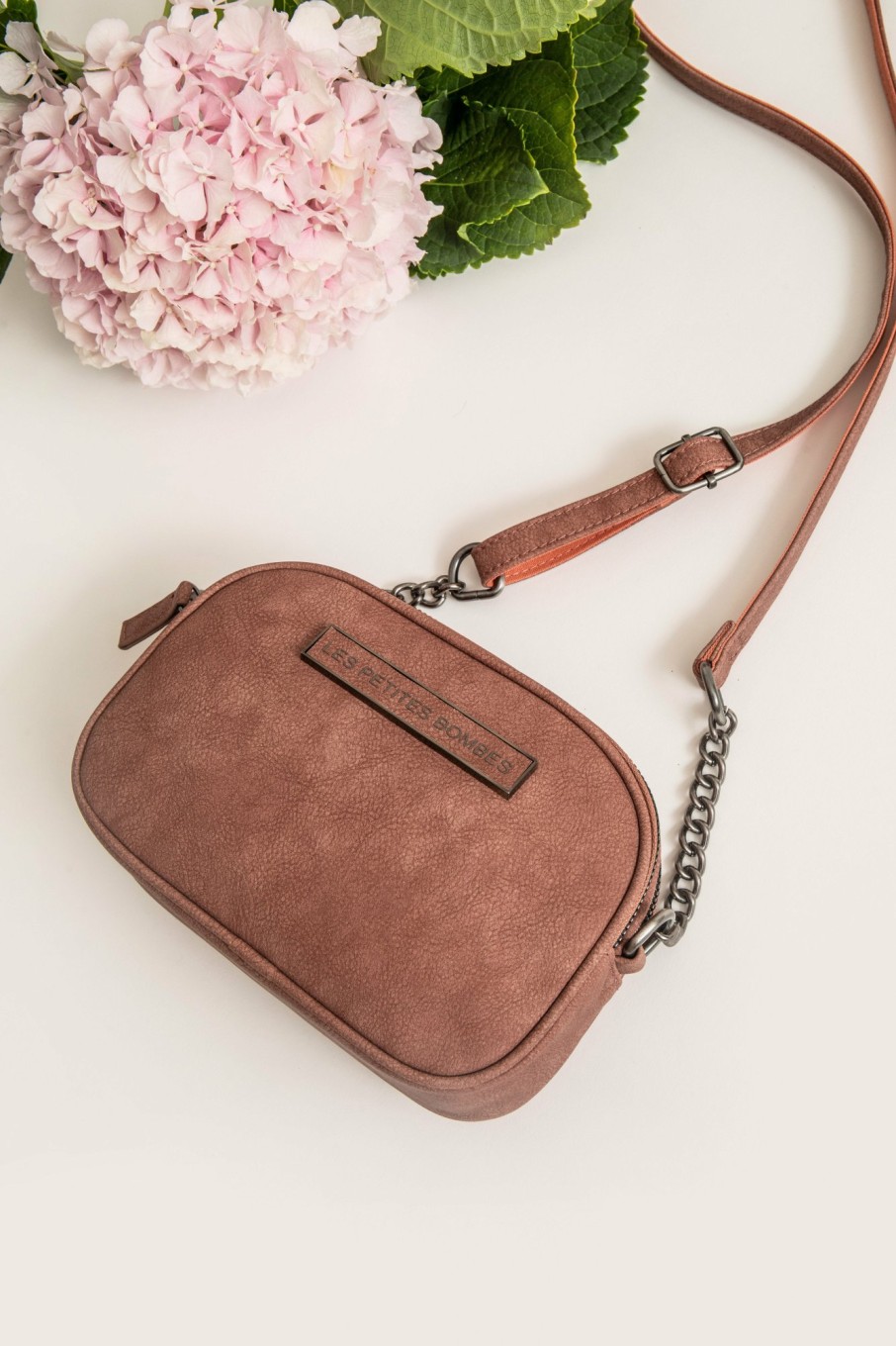 ACCESSOIRES LES PETITES BOMBES | Sac Bandouliere Albane Rose