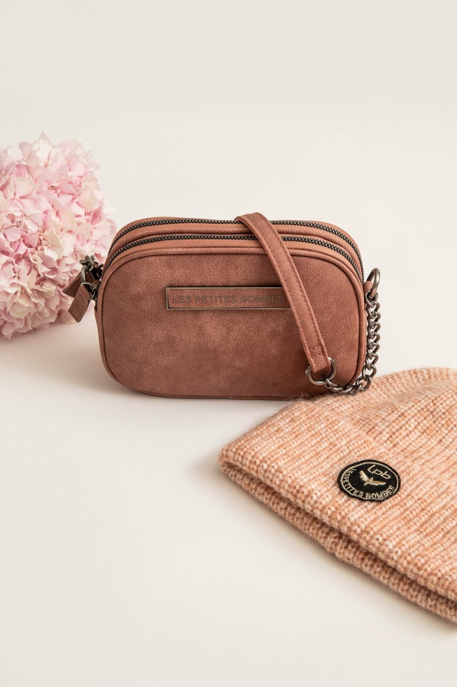 ACCESSOIRES LES PETITES BOMBES | Sac Bandouliere Albane Rose