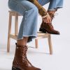 CHAUSSURES LES PETITES BOMBES | Bottines Esma Camel Pu