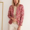 PRÊT-À-PORTER LES PETITES BOMBES | Veste Clementine Walk Print Beige Walk