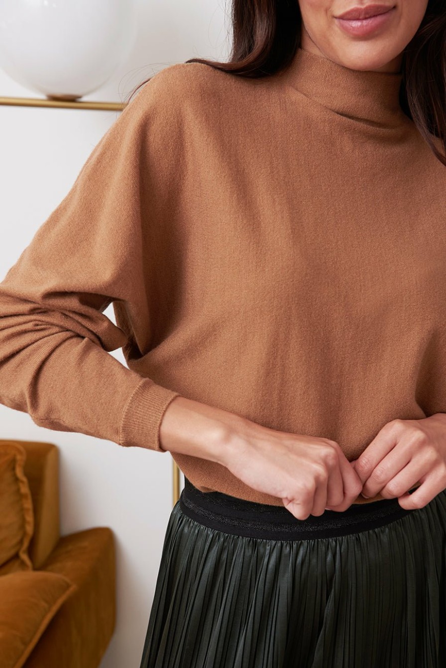 PRÊT-À-PORTER LES PETITES BOMBES | Pull Garmia Camel