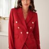 PRÊT-À-PORTER LES PETITES BOMBES | Veste Agathe Rouge