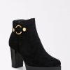 CHAUSSURES LES PETITES BOMBES | Bottines Gustavie Noir Suedine