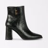 CHAUSSURES LES PETITES BOMBES | Bottines Celiana Noir Croco